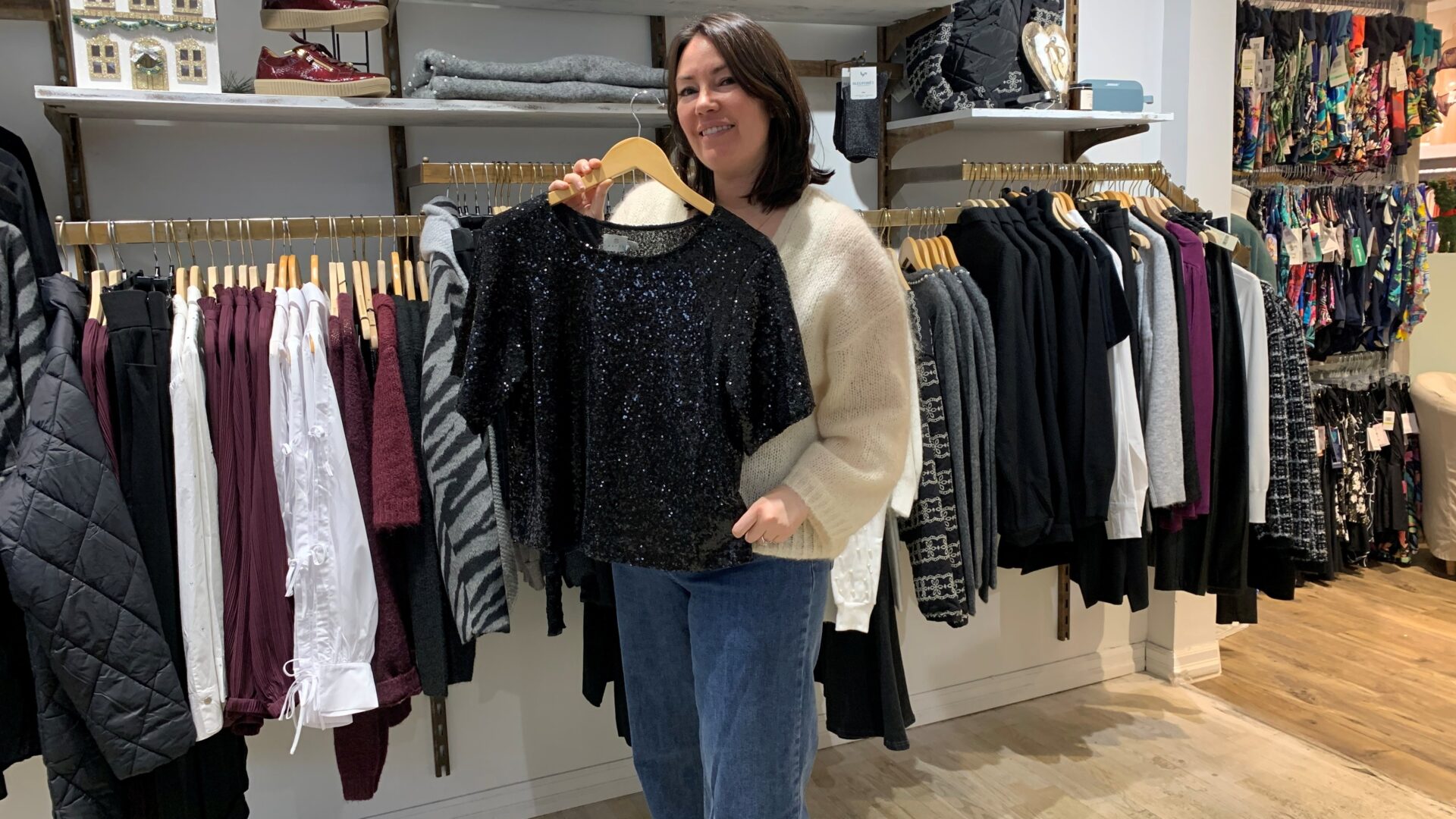 Jade Vermette, propriétaire de la boutique Roméo et Juliette. Photo Médialo – Emmanuelle M.-Verschaeve 