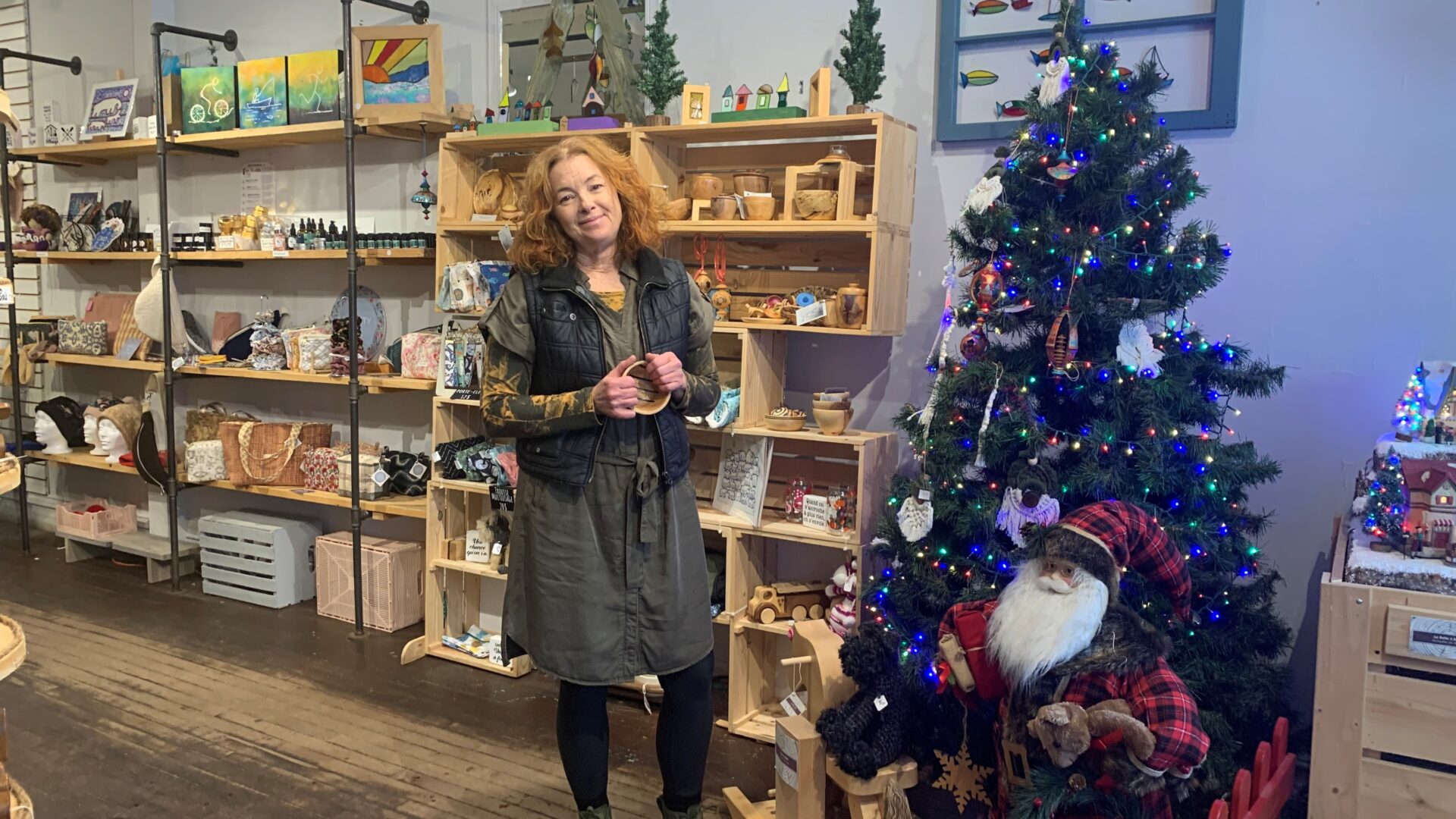 Mélanie Champagne, propriétaire de la boutique Le Local. Photo Médialo – Emmanuelle M.-Verschaeve 