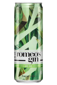 Gin Fizz Concombre Roméo's Gin 