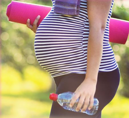 L’activité physique est bénéfique pour la femme enceinte. Photo gracieuseté 