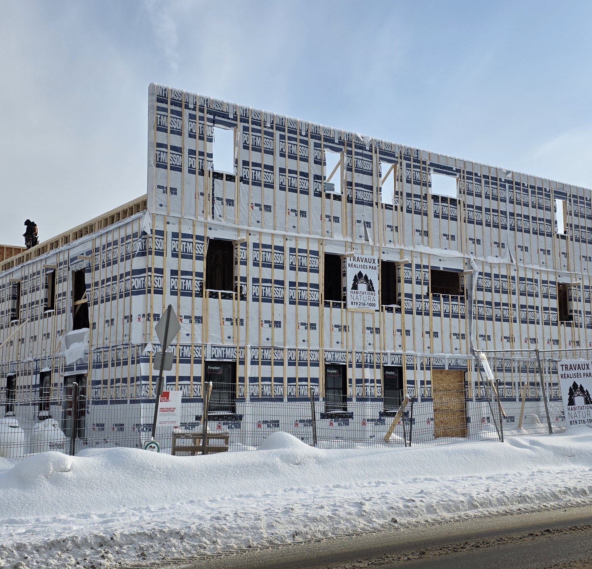 Projet de logements abordables à Saint-Donat. Photo gracieuseté 