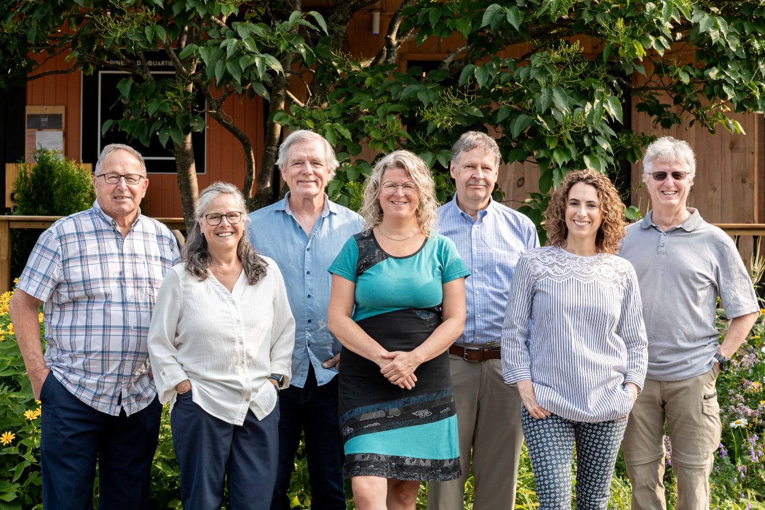 L’équipe du conseil de Val-Morin. Photo Isabelle Michaud 