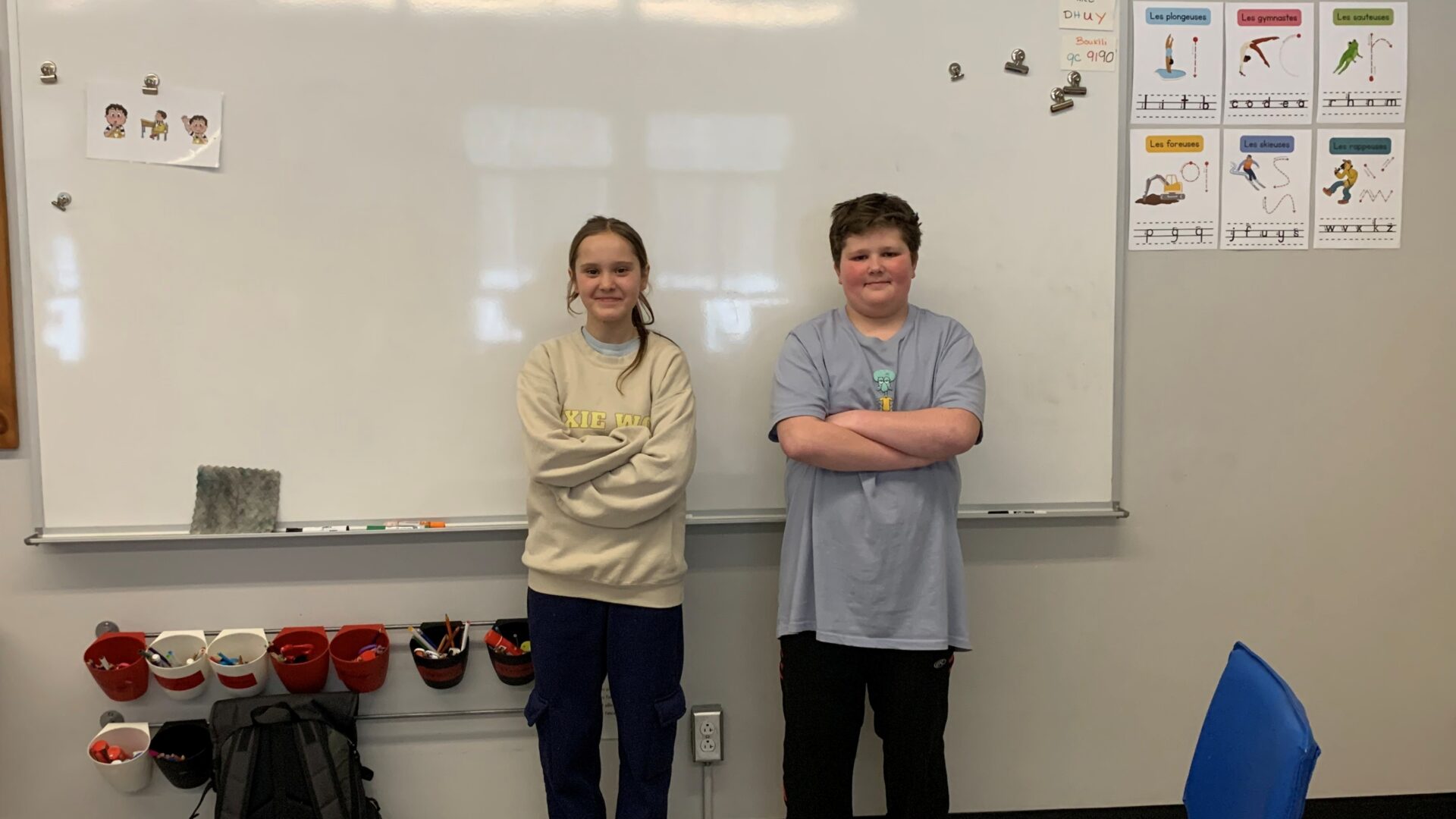 Hélène Hawkins et Alexis Barnes. Photo Médialo - Emmanuelle M. Verschaeve