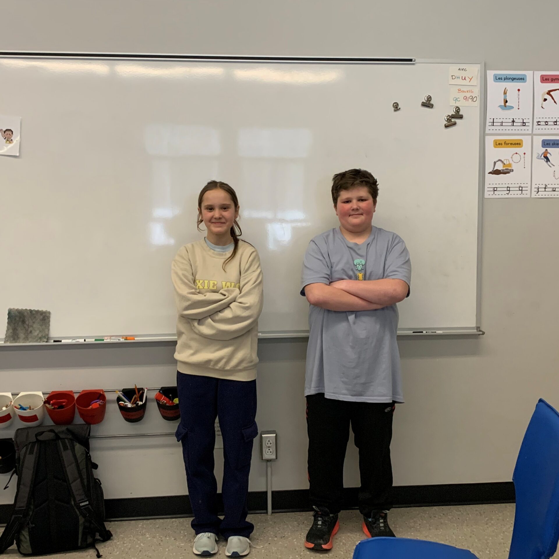 Hélène Hawkins et Alexis Barnes. Photo Médialo - Emmanuelle M. Verschaeve