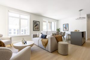 Les espaces communs facilitent la cohabitation. Photo gracieuseté Campus Habitation