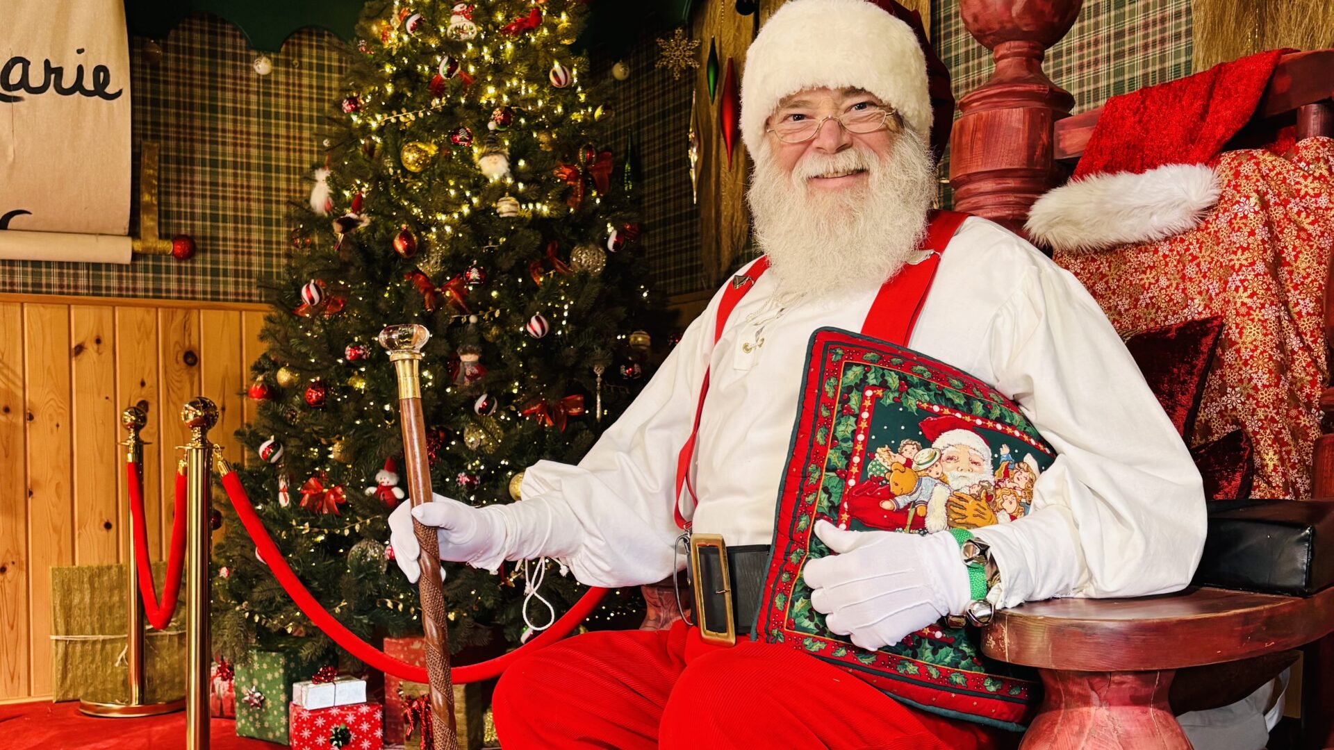 Le Village du père Noël est ouvert tout l’été. Photo gracieuseté 