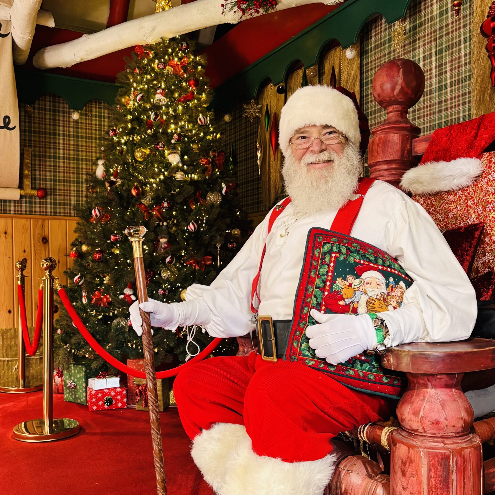 Le Village du père Noël est ouvert tout l’été. Photo gracieuseté 