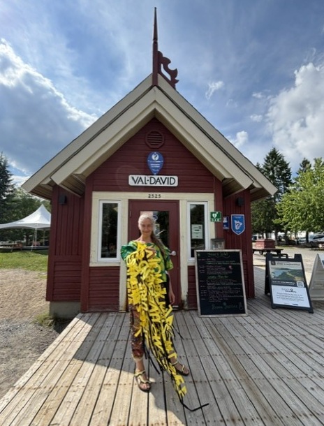 L’artiste québécoise Patsy Van Roost
(Photo gracieuseté)
