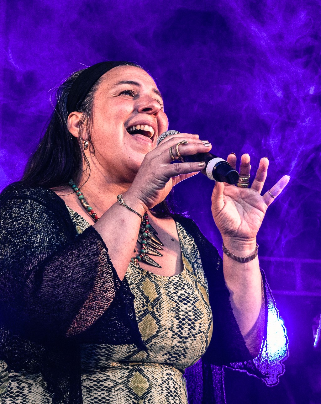 L’auteure-compositrice-interprète Gabi Macaluso va présenter son projet musical La Grande Bon’yenne de Sainte-Agathe-des-Monts. Photo Valérie Charlebois 