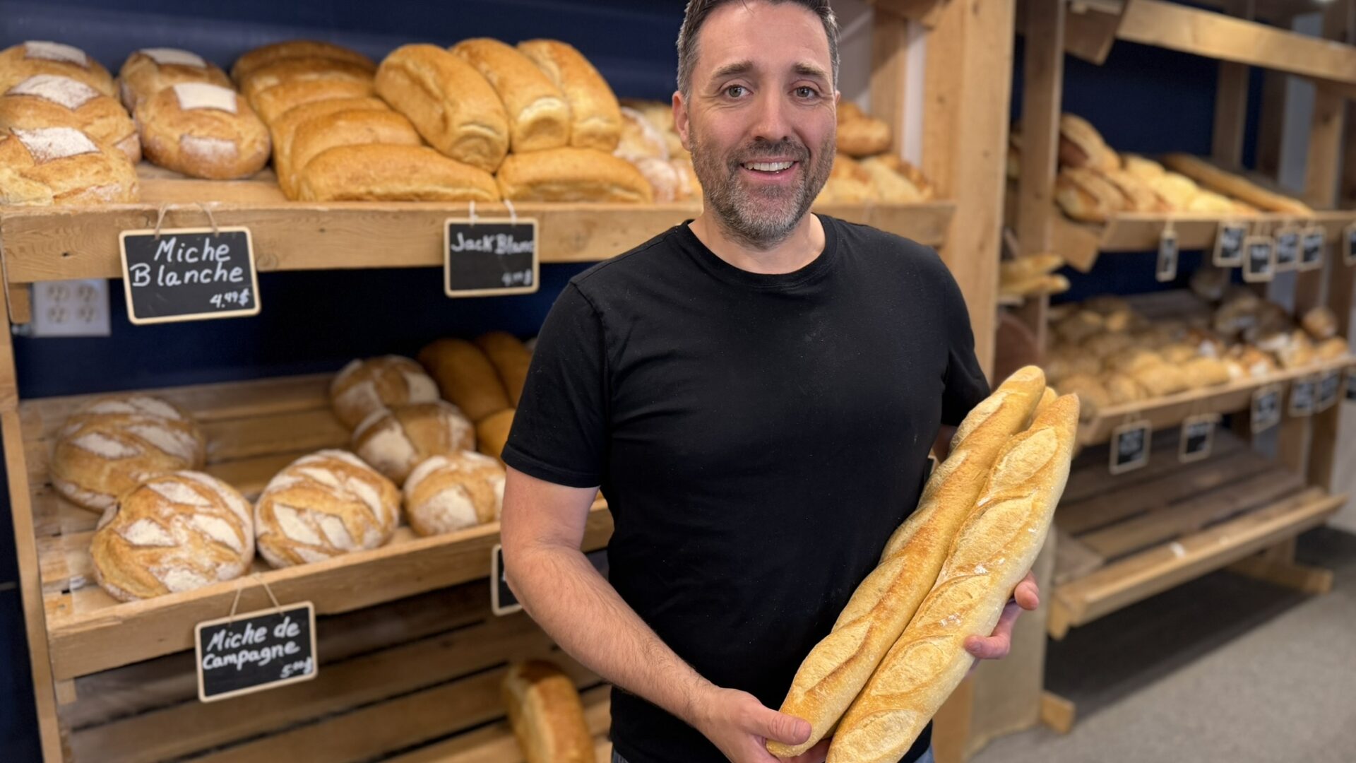 Guillaume Roy, le fondateur de la Shop à pain. Photo Médialo Julien Tilmant