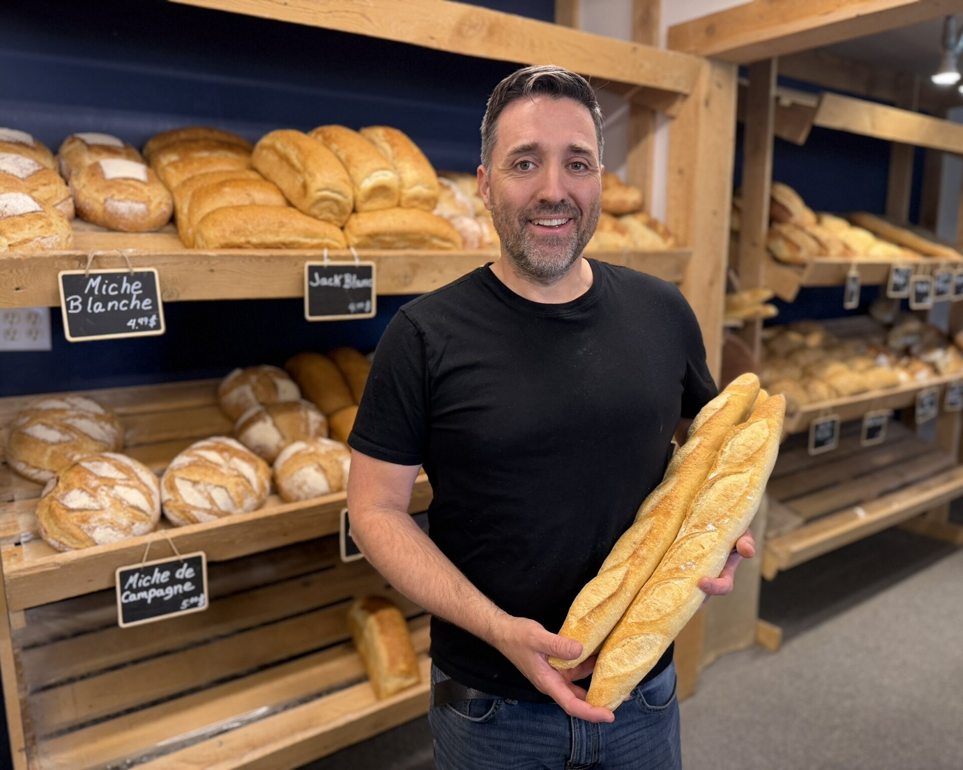 Guillaume Roy, le fondateur de la Shop à pain. Photo Médialo Julien Tilmant