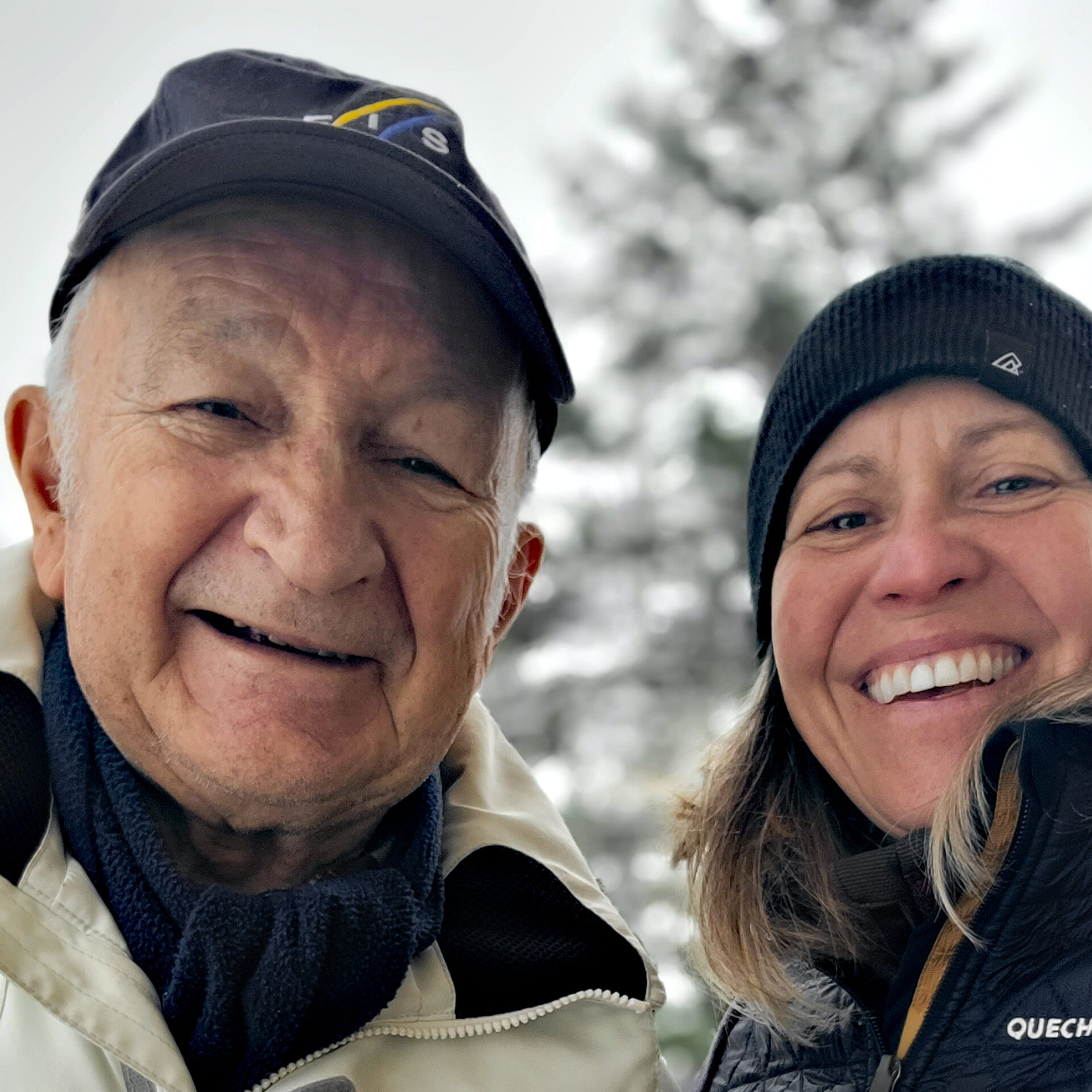 Claude Dumontier, touché par l’obtention du Prix commémoratif Dee Read - Engagement exemplaire, de la Fédération internationale de ski et de snowboard (FIS).
(Photo Annick Laviolette)