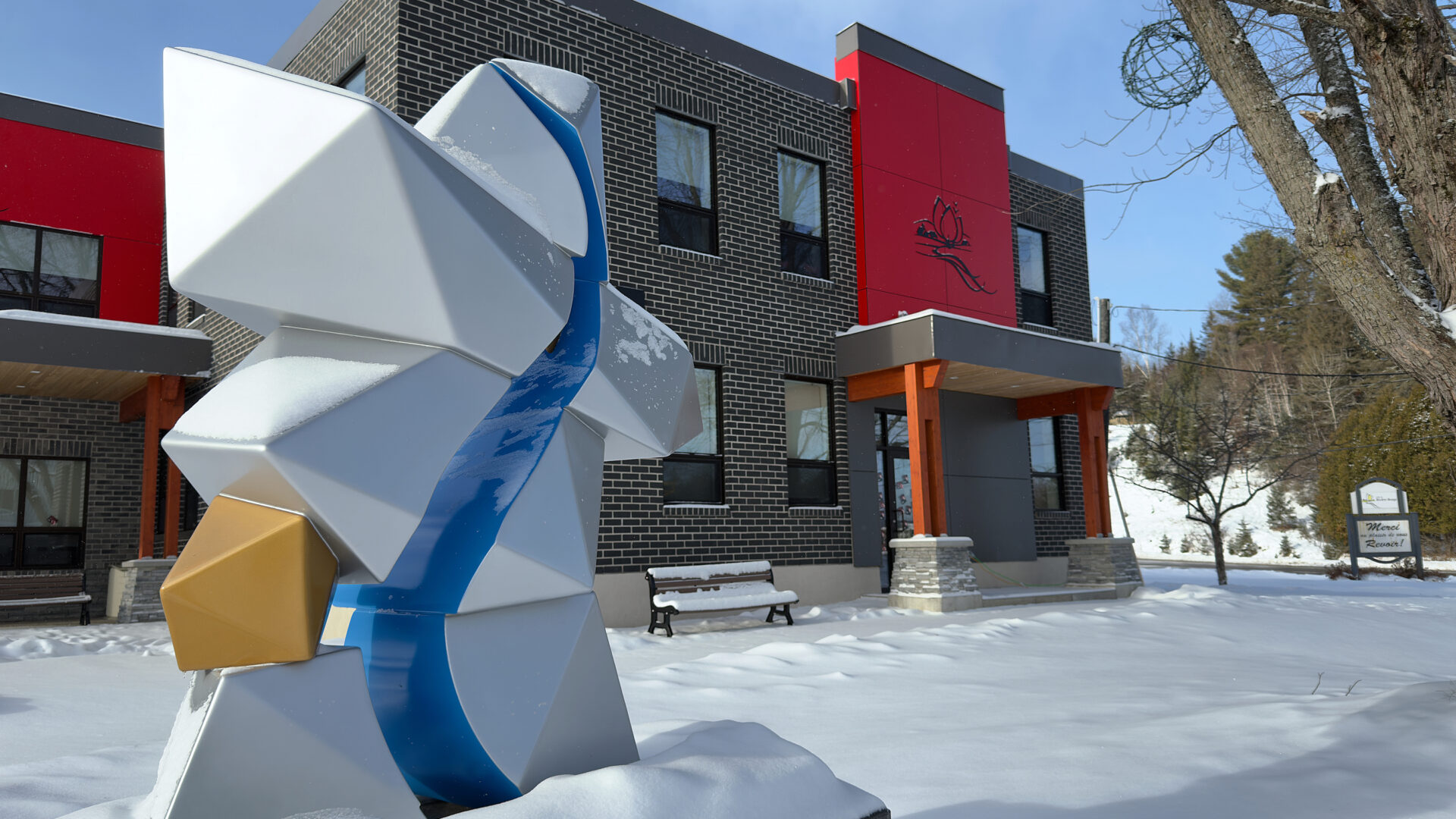 L’hôtel de ville de Rivière-Rouge.
(Photo Medialo - Ronald McGregor_