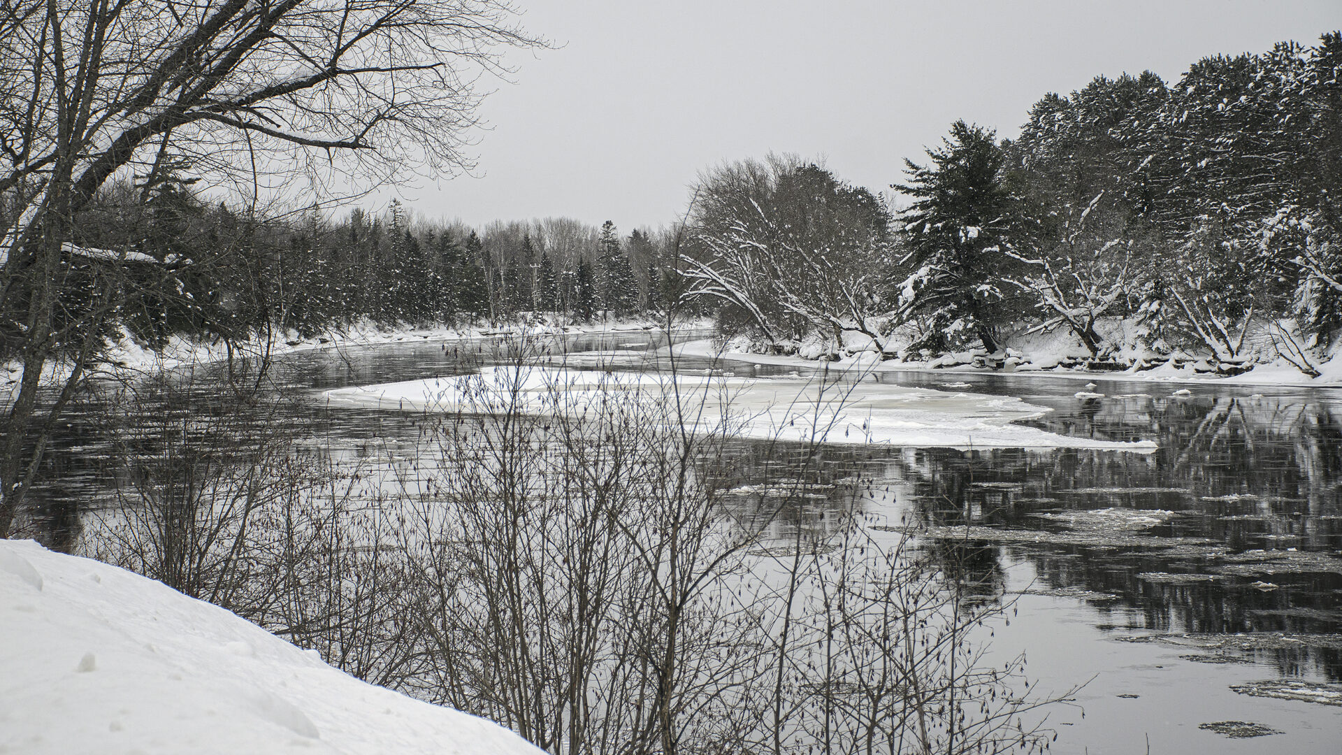 La rivière Rouge à Rivière-Rouge.
(Photo Medialo - Ronald McGregor)
