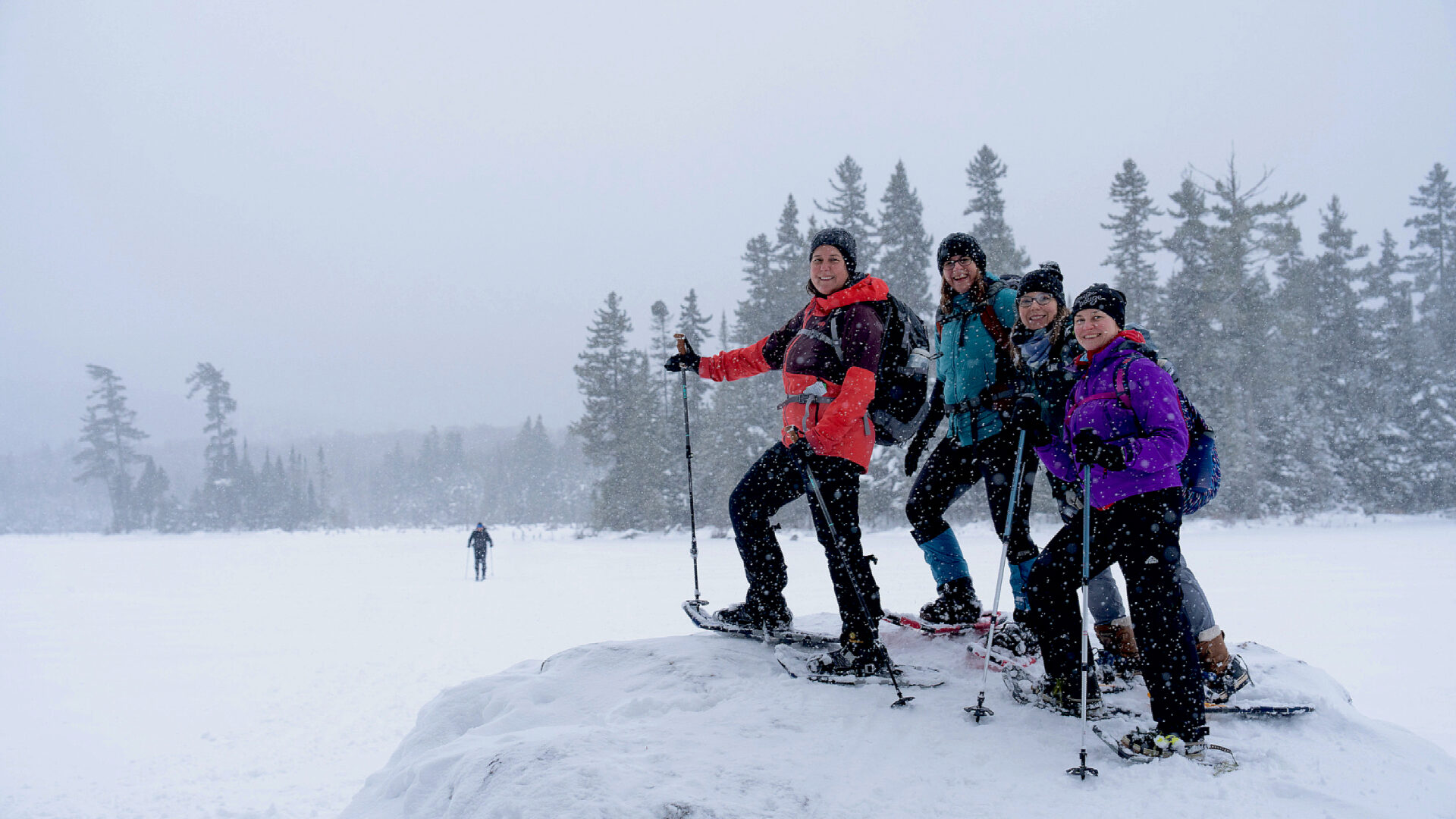 Des sourires comme ça, c’est ce qui attend les personnes qui participeront au Festival Ski et Raquette au Parc régional Montagne du Diable le 17 janvier.
(Photo Zoom Multimédia)