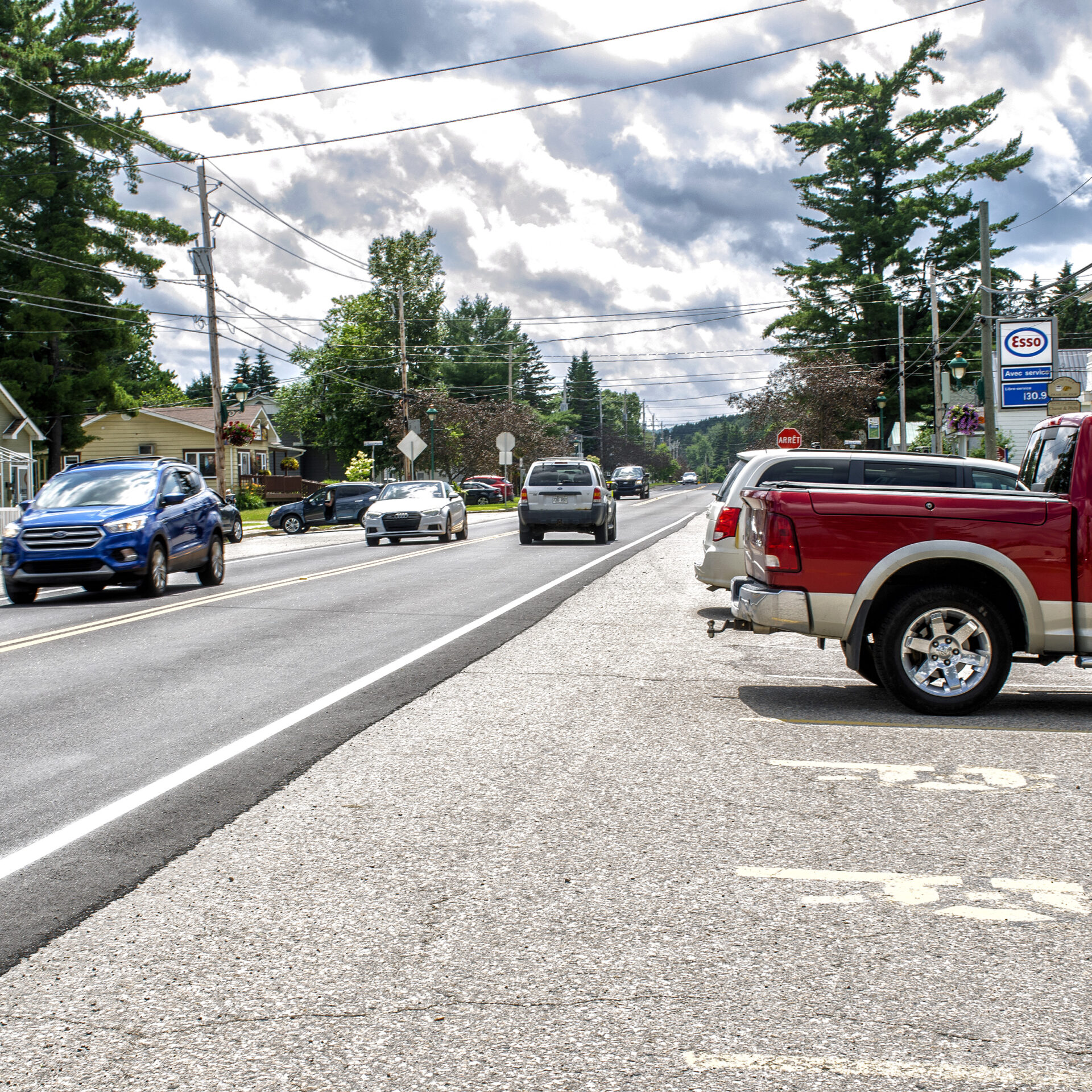 Le chemin Tour-du-lac à Nominingue. (Photo Medialo - Archives/Ronald McGregor)