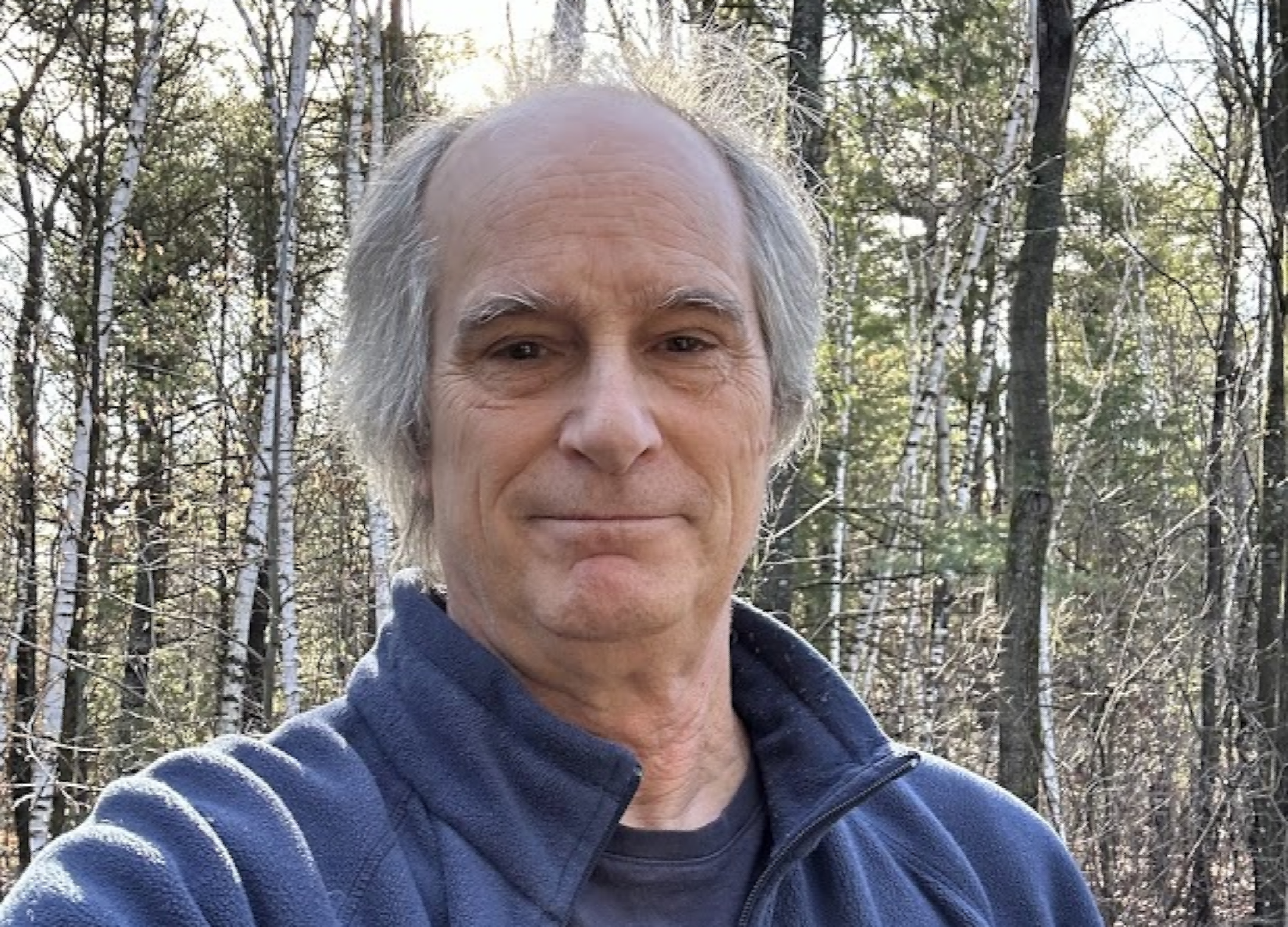 Claude Lefrançois du Comité pour une aire protégée des lacs Chaud et Lynch.
(Photo gracieuseté)