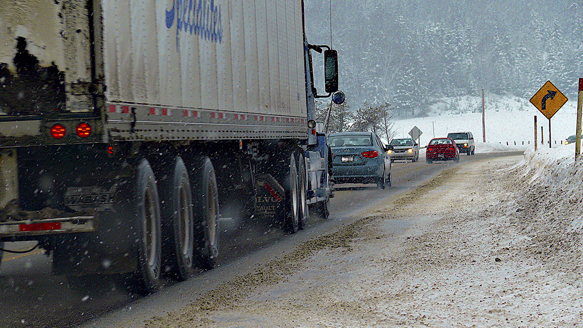 La route 117, grande récipiendaire de travaux du MTMD entre 2026 et 2028.
(Photo Medialo - Archives-Ronald McGregor)