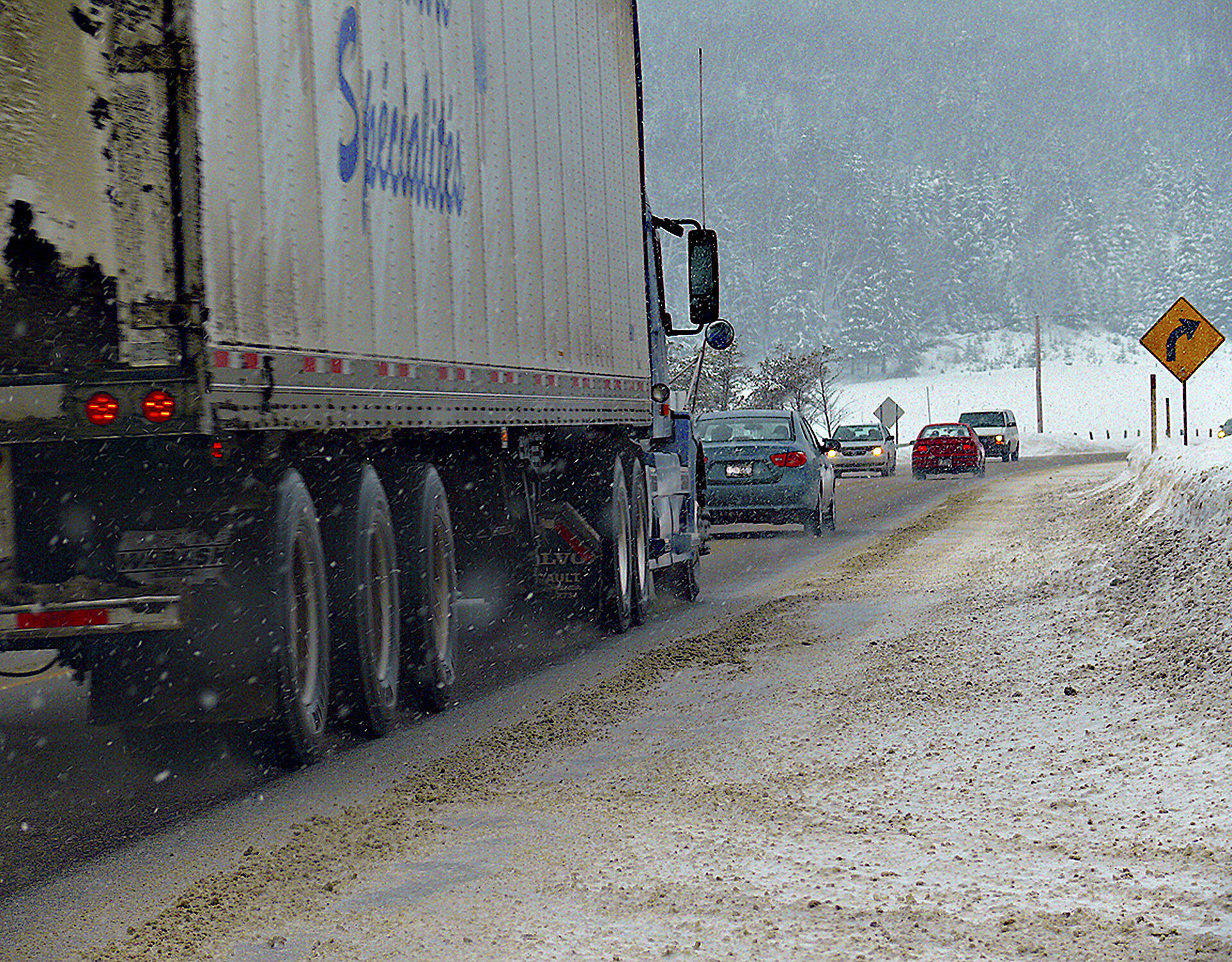 La route 117, grande récipiendaire de travaux du MTMD entre 2026 et 2028.
(Photo Medialo - Archives-Ronald McGregor)