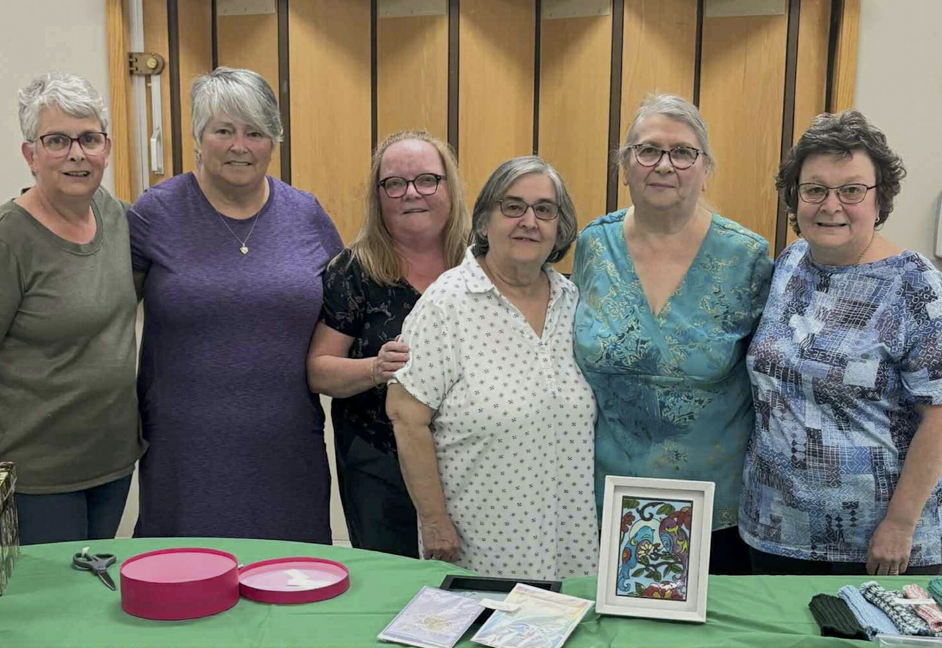Le conseil administratif du Cercle des fermières de L’Annonciation en 2025.
(Photo gracieuseté)