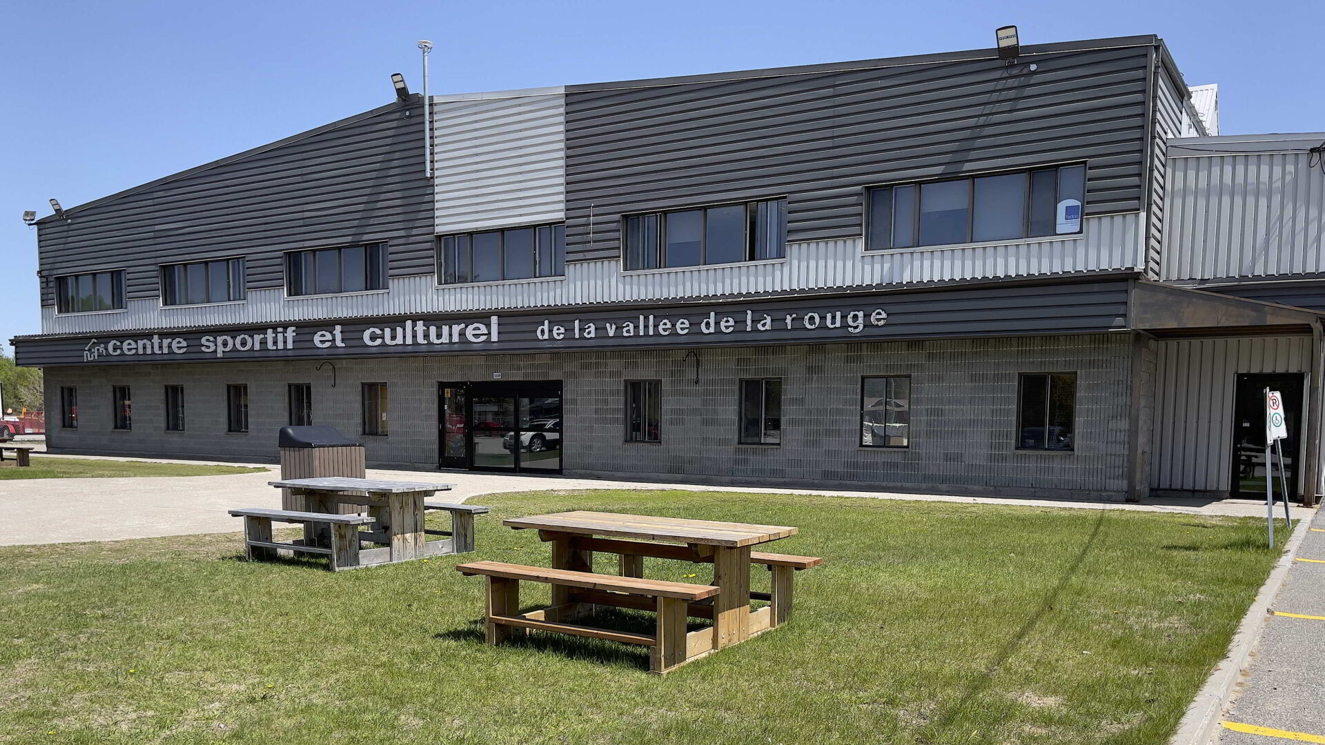 Le Centre sportif et culturel de la Vallée de la Rouge.
(Photo Medialo - Archives - Ronald McGregor)