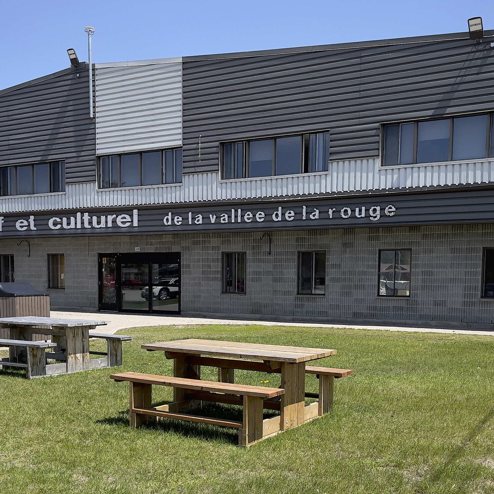 Le Centre sportif et culturel de la Vallée de la Rouge.
(Photo Medialo - Archives - Ronald McGregor)