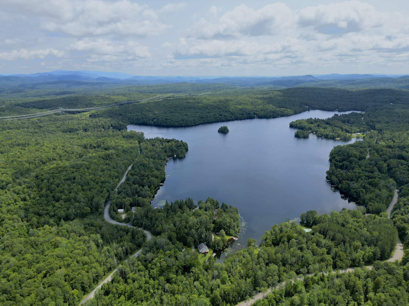 Le lac Marsan à Rivière-Rouge.
(Photo ARLM)

