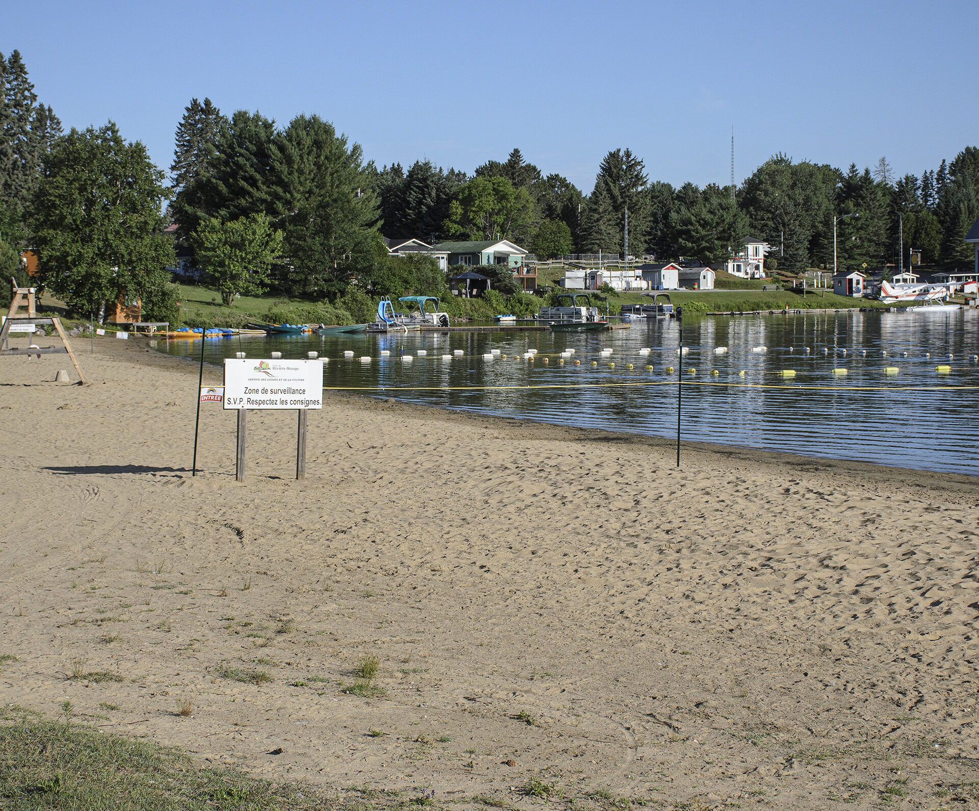 La plage Michel Jr. Lévesque dans le secteur Sainte-Véronique.
(Photo Médialo - Ronald McGregor)