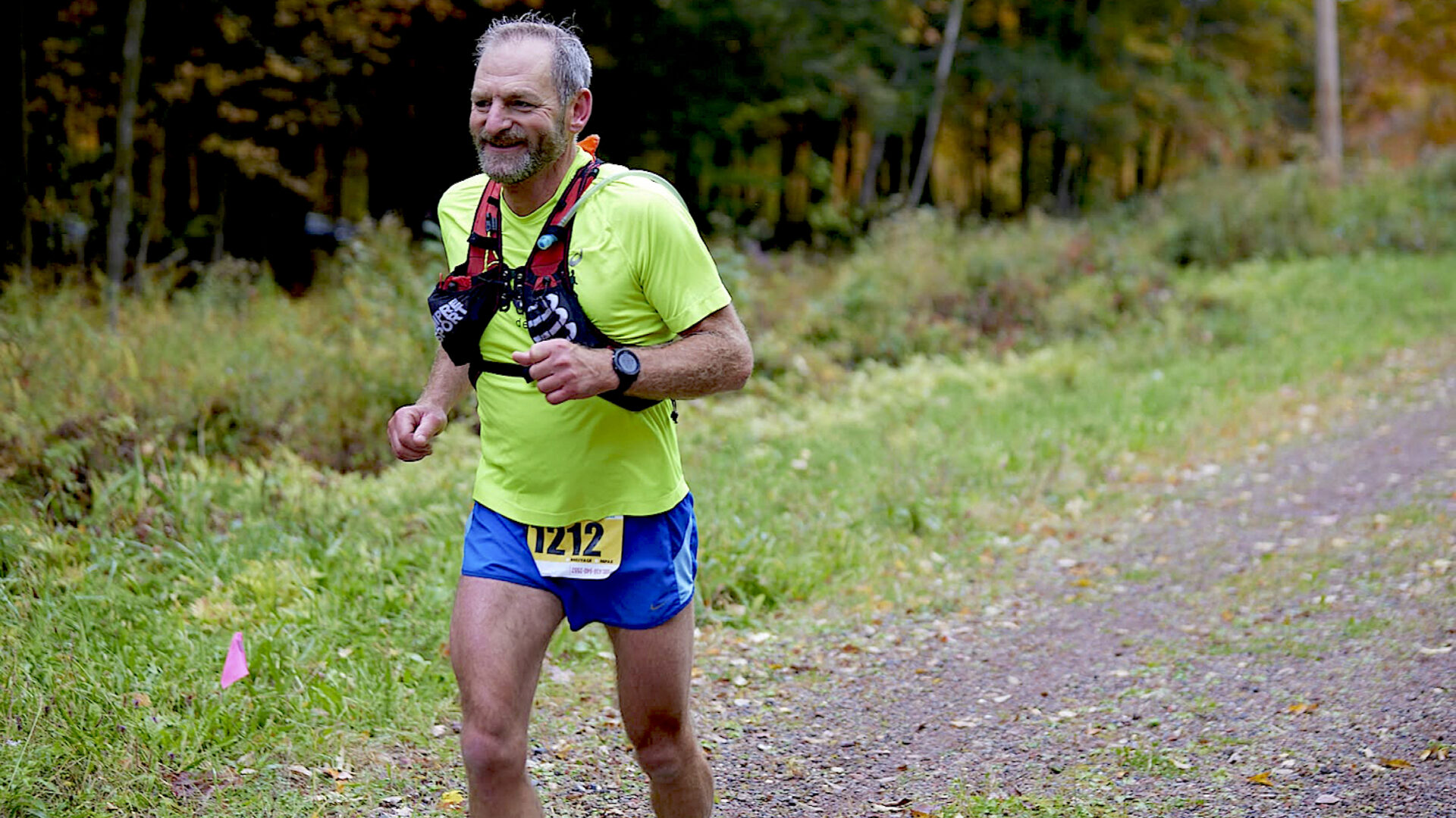 Éric Therrien va courir pendant 25 heures pour joindre Boucherville à La Minerve en l’honneur de son père décédé à 60 ans.
(Photo gracieuseté Éric Therrien)
