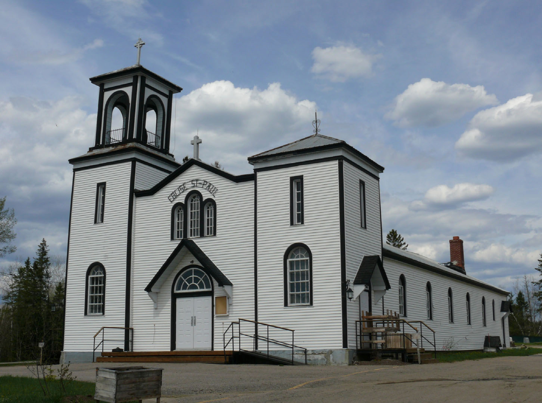 L’ancienne église Saint-Paul de la municipalité du même nom. (Photo MRCAL)