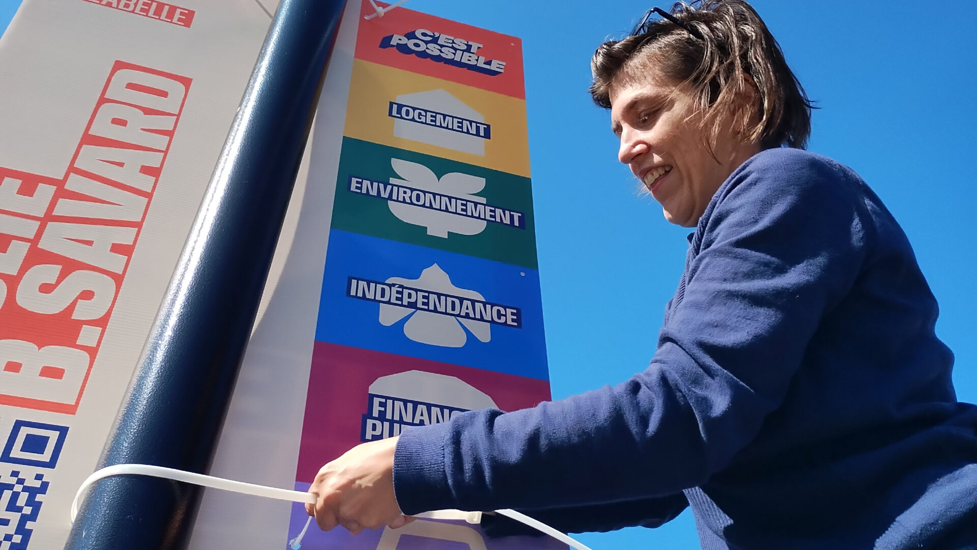 La candidate de Québec Solidaire dans Labelle, Julie B. Savard.
(Photo gracieuseté)