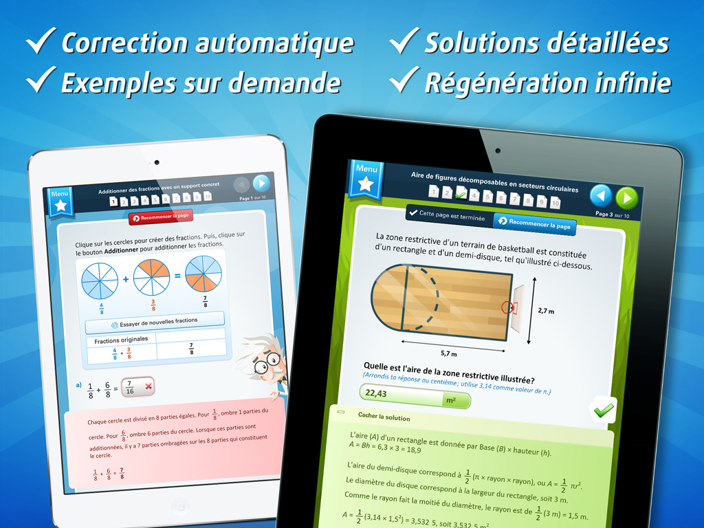 Avezvous déjà téléchargé notre nouvelle application Netmaths