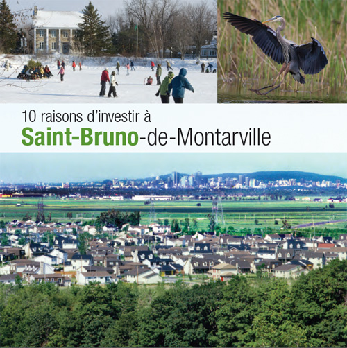 feuillet 10 raisons d'investir à saint-bruno