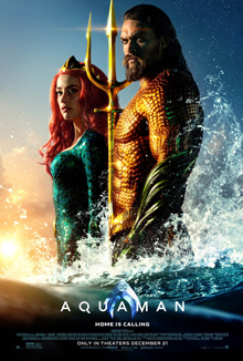 affiche du film aquaman