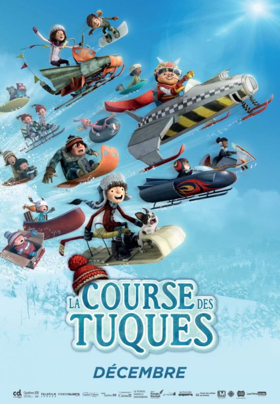affiche film course des tuques