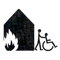 pictogramme secours adapté