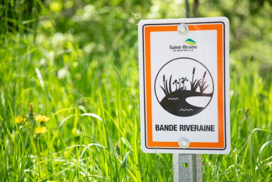 pancarte bande riveraine
