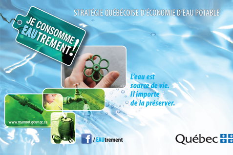 affiche je consomme eautrement