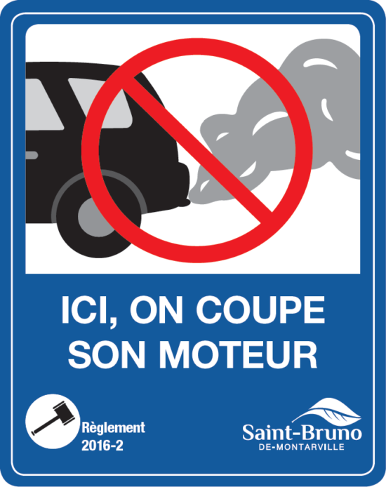 affiche ici on coupe son moteur