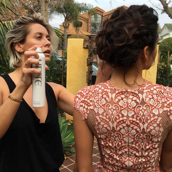 Get The Look Nina Dobrev S 2016 Golden Globes Hairstyle Salon