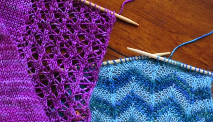 Centred Double Decrease in Knitting