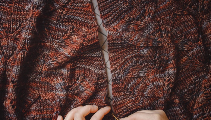 Mattress Seaming for Garter Stitch