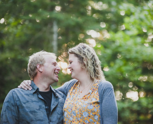 Meaford engagement photo