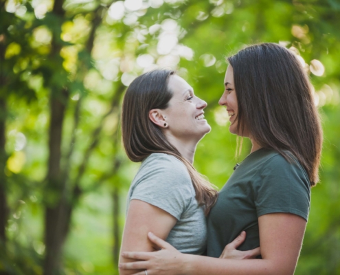 blue mountain engagement photography