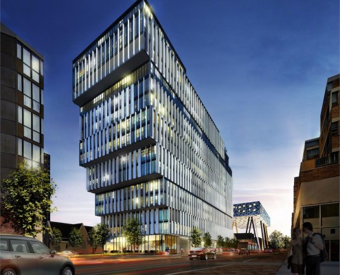 Form Condos Night Rendering