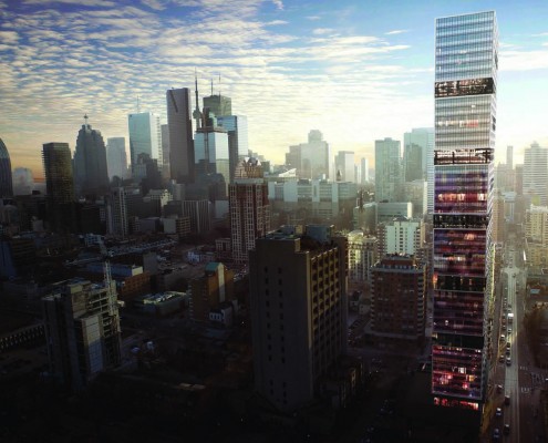 Grid Condos Exterior