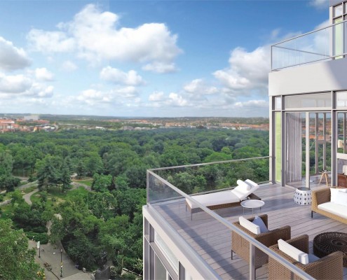 The Bennet Condos Terrace View