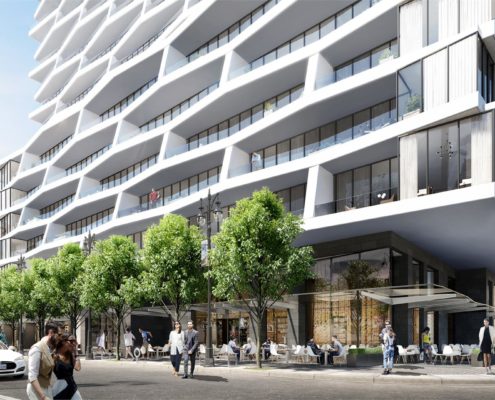 Axis Condos Podium