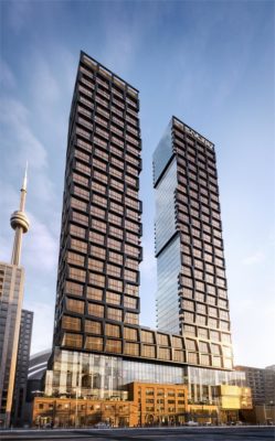 Nobu Residences Toronto Exterior Rendering