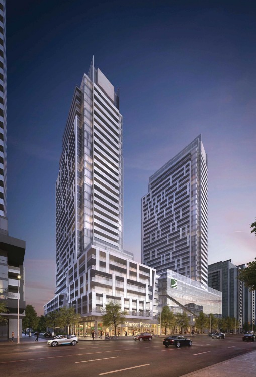 M2M Condos Rendering